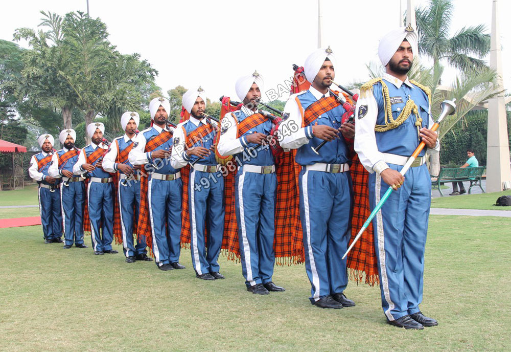 Wedding Pipe Band in Chandigarh