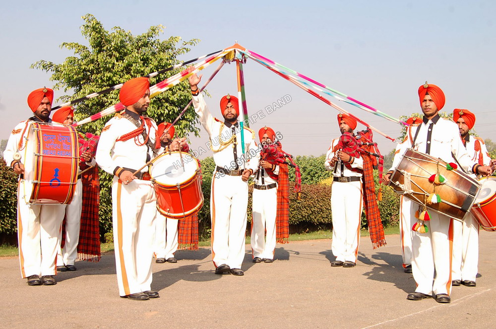 Wedding Pipe Band in Chandigarh
