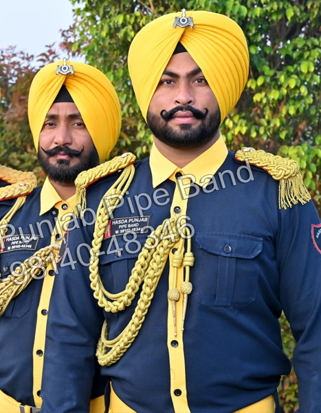Best Pipe Band in Punjab | Hasda Punjab Pipe Band